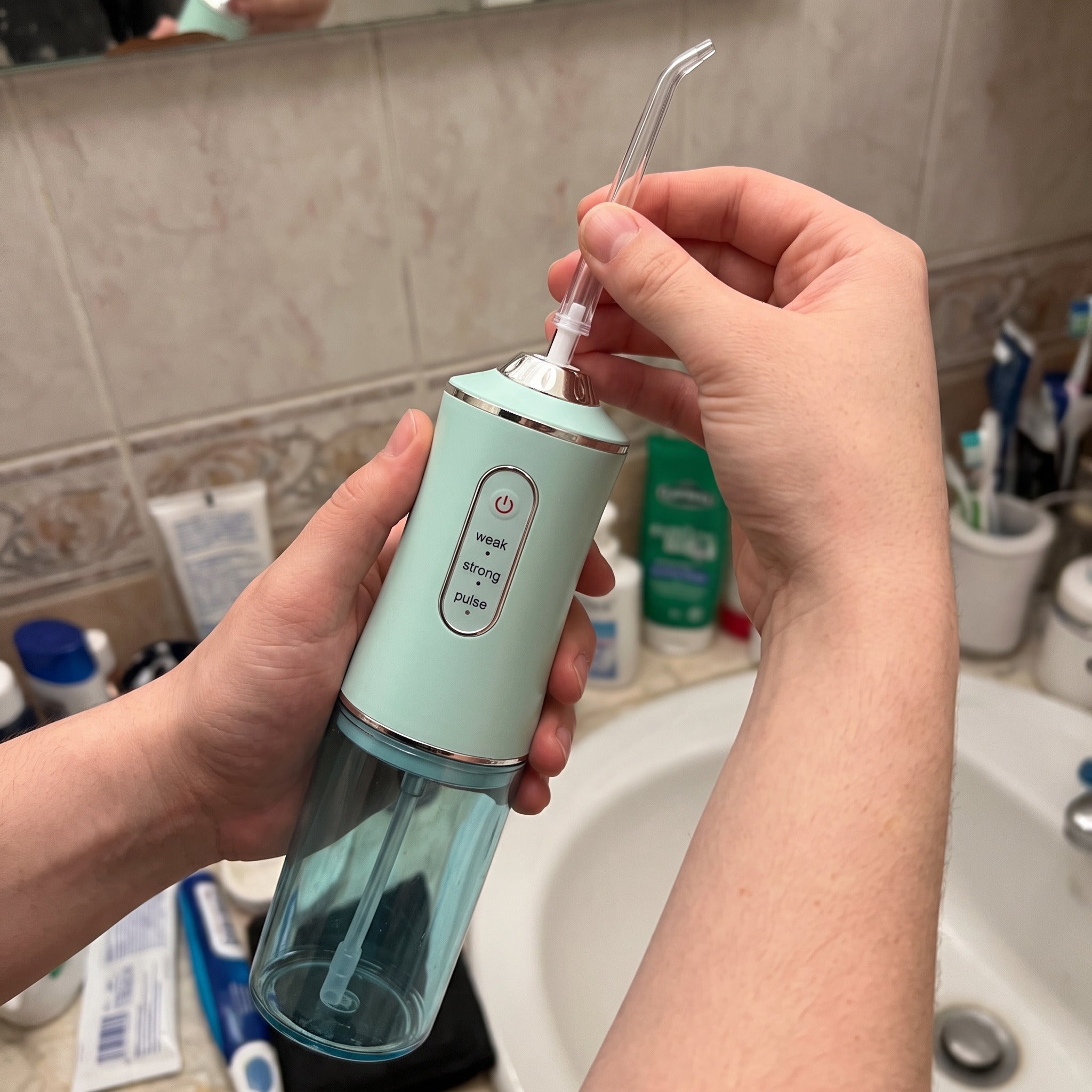 Freshflow with everyday toiletries